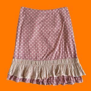 00's vintage boho 100% cotton y2k skirt Size 8 American eagle outfitters